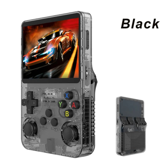 R36S Retro Handheld Video Game Console Linux System 3.5 Inch IPS Screen R35S Pro Portable Pocket Video Player 64GB Games